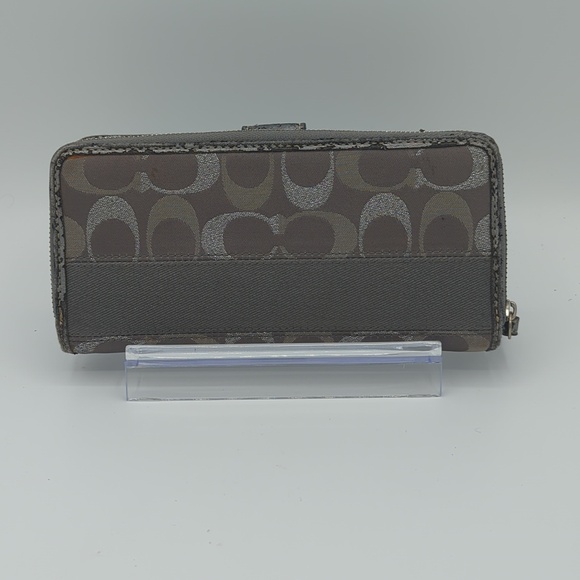 Coach Silver Long Wallet - Picture 2 of 8